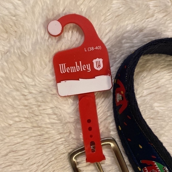 Lot 2 Men’s Christmas ugly sweater belt NWT large - Picture 5 of 10